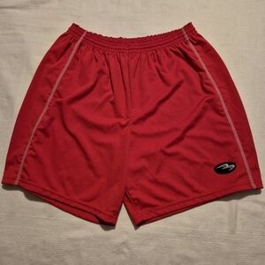 Biemme men's red athletic shorts no liners, new no tags or pockets